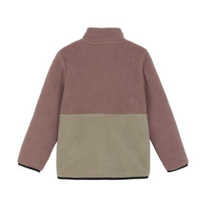 Color Kids Girls Fleece Jacket - Woodrose
