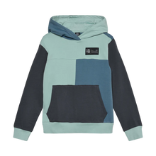 Load image into Gallery viewer, Color Kids Boys Colorblock Sweat Hoodie - Ether

