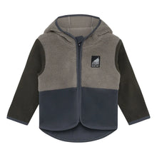 Load image into Gallery viewer, Color Kids Baby/Toddler Boys Teddy Fleece Jacket - Turbulence
