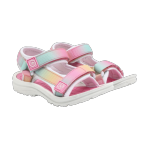 Load image into Gallery viewer, Color Kids Colorblock Sandals w/Velcro
