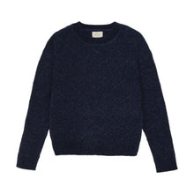Load image into Gallery viewer, Creamie Girls Knit Pullover - Black Iris
