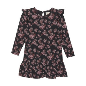 Creamie Girls Jersey Dress - Black