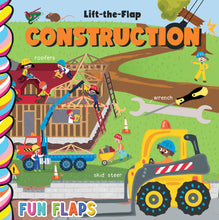 Load image into Gallery viewer, Taffy Tales - Construction Fun Flaps (Chunky Lift-the-Flaps Board Book)
