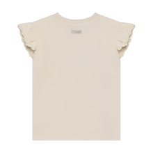 Load image into Gallery viewer, Daily7 Girls Ruffle Sleeve T-Shirt - Sandshell
