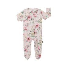 Load image into Gallery viewer, Belan.J Baby Footed Zipper Sleeper - Floral Bliss
