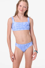 Load image into Gallery viewer, O'Neill Girls Abstract Square Neck Bikini - Azurine
