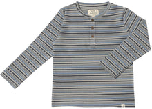 Load image into Gallery viewer, Me &amp; Henry Boys Adams Henley - Grey/Cream
