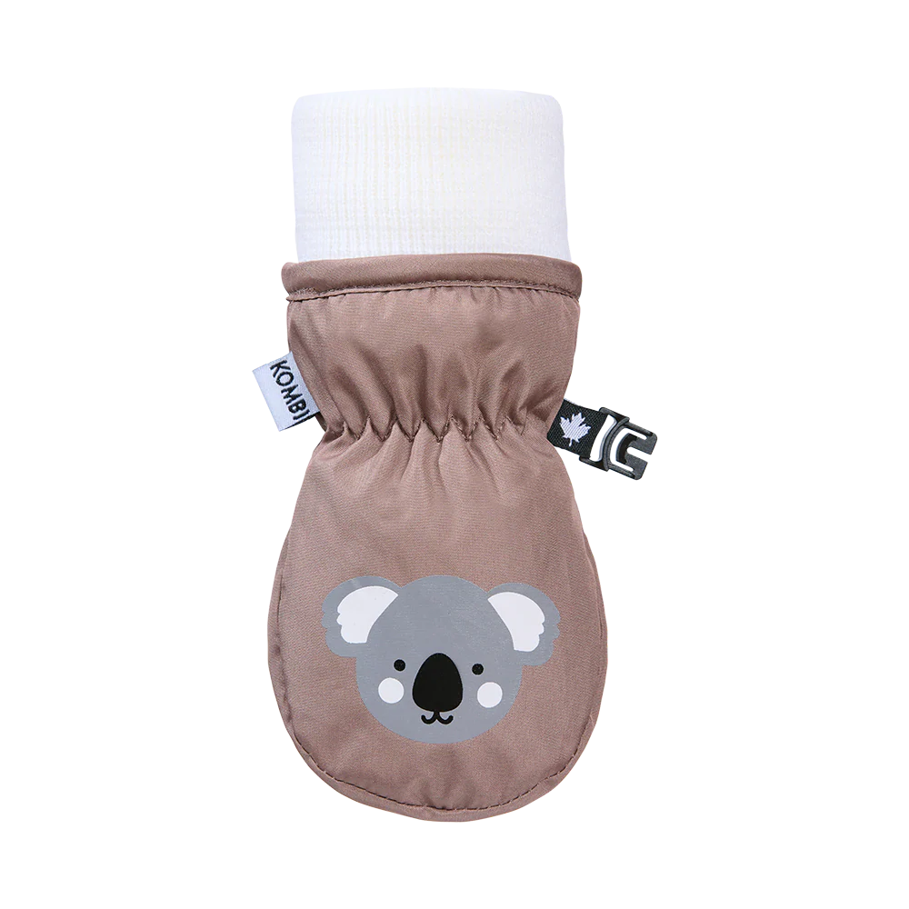 Kombi Baby Animal Foldable Cuff Mittens - Infants