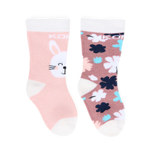Load image into Gallery viewer, Kombi Adorable Twin Pack Infant Socks
