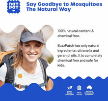 Load image into Gallery viewer, NATPAT Adult BuzzPatch Mosquito Repellent Patches
