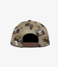 Load image into Gallery viewer, Headster Kids All Terrain Fun Snapback - Beige Sand
