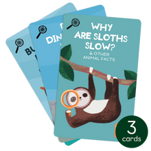 Load image into Gallery viewer, Yoto Player Card - Tumble Media: Animal Facts, Critter Curiosities &amp; Gross Science Pack
