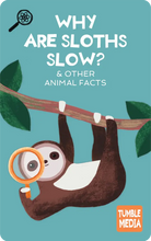 Load image into Gallery viewer, Yoto Player Card - Tumble Media: Animal Facts, Critter Curiosities &amp; Gross Science Pack
