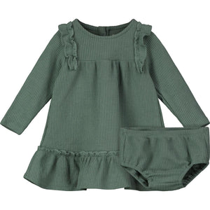 ettie + h Girls Aswen Dress -  Green