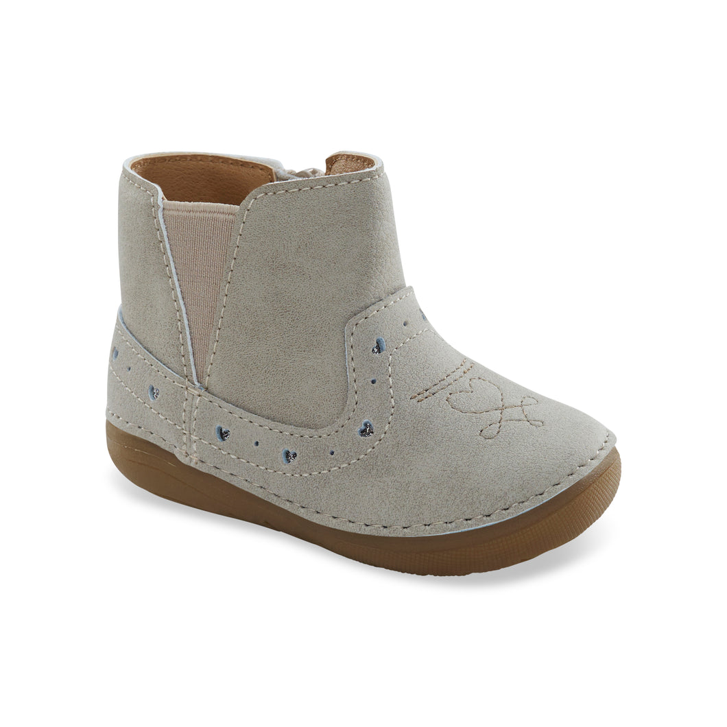 Stride Rite Baby Girls Soft Motion Gigi Boot Taupe Chicken Little Shop