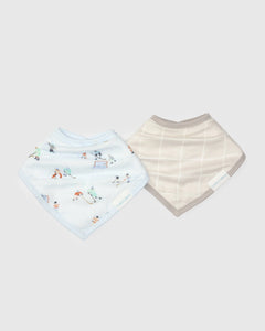 Loulou Lollipop Muslin Bandana Bib Set