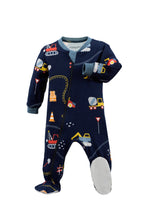 Load image into Gallery viewer, ZippyJamz Baby Organic Cotton Built with Love Sleeper
