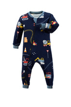 Load image into Gallery viewer, ZippyJamz Baby Organic Cotton Built with Love Sleeper
