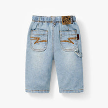 Load image into Gallery viewer, Souris Mini Baby Boys Striped Denim - Light Blue
