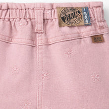 Load image into Gallery viewer, Souris Mini Baby Girls Baby Denim Shorts w/Floral Embroidery - Pink
