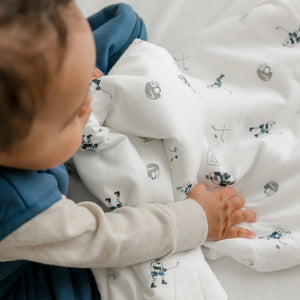 Perlimpinpin Bamboo Quilted Solid Sleep Bag (2.5 Tog)