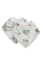 Load image into Gallery viewer, Loulou Lollipop Muslin Bandana Bib Set
