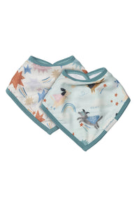 Loulou Lollipop Muslin Bandana Bib Set