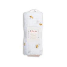 Load image into Gallery viewer, Lulujo Swaddle Blanket Muslin Cotton LG
