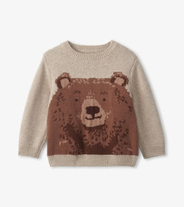 Hatley Boys Big Bear Crew Neck Knit Sweater