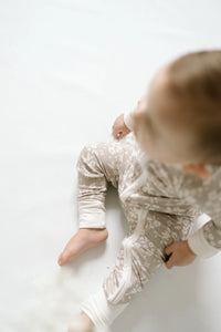 Luca Elle Baby Lounge Suit - Biscotti Beige