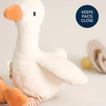 Load image into Gallery viewer, Itzy Ritzy Bitzy Pal - Natural Rubber Pacifier &amp; Stuffed Animal
