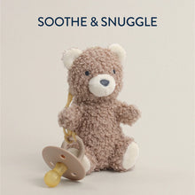 Load image into Gallery viewer, Itzy Ritzy Bitzy Pal - Natural Rubber Pacifier &amp; Stuffed Animal
