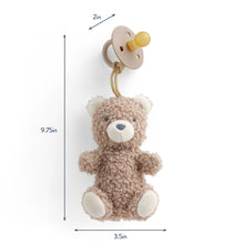 Load image into Gallery viewer, Itzy Ritzy Bitzy Pal - Natural Rubber Pacifier &amp; Stuffed Animal
