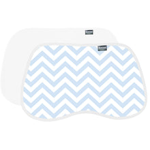 Load image into Gallery viewer, Kushies Flannel Contoured Burp Pads - 2 Pack
