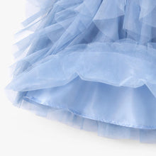 Load image into Gallery viewer, Souris Mini Girls Dress in Soft Tulle - Blue
