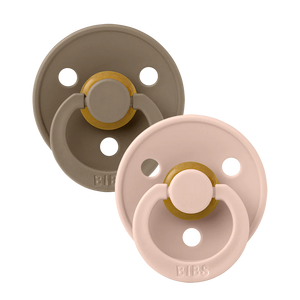 BIBS Natural Rubber Pacifier - 2 Pack