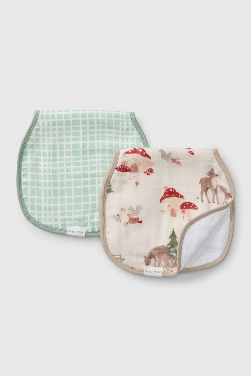 Loulou Lollipop Burp Cloth Set - 2PK