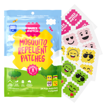 Load image into Gallery viewer, NATPAT Mosquito Repellent Stickers MultiColour
