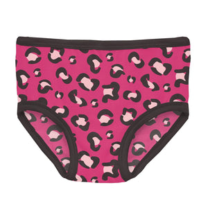Kickee Pants Girls Print Underwear - Calypso Cheetah Print