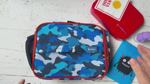 Yumbox Classic Lunch Bag - Blue Camouflage