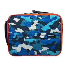Load image into Gallery viewer, Yumbox Classic Lunch Bag - Blue Camouflage
