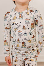 Load image into Gallery viewer, Moon Fruit Two Piece Bamboo Pajamas - Camp in Canvas
