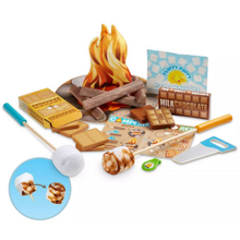 Load image into Gallery viewer, Melissa &amp; Doug Let&#39;s Explore S&#39;mores &amp; More Campfire Play Set
