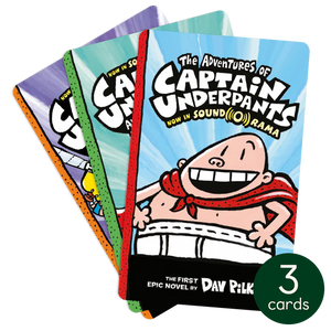Yoto Player Card - Captain Underpants Pack