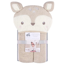 Load image into Gallery viewer, Just Born Character Hooded Towel

