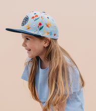Load image into Gallery viewer, Headster Kids Cherry Bloom Hop Snapback - Crystal
