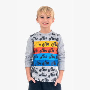 Appaman Boys Graphic Long Sleeve Tee - Chopper Style