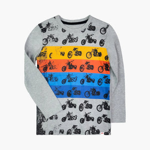 Appaman Boys Graphic Long Sleeve Tee - Chopper Style