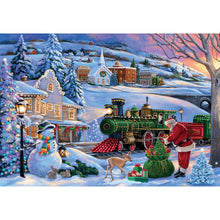 Load image into Gallery viewer, Clementoni 500 PC Puzzle - Christmas Train
