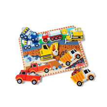 Load image into Gallery viewer, Melissa &amp; Doug Construction Chunky Puzzle - 6 Pieces
